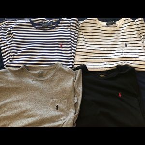 Ralph Lauren 5 t shirt bundle